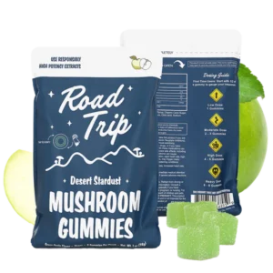 Desert Stardust Mushroom Gummies - Green Apple